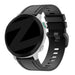 Bandz Bracelet silicone avec boucle Garmin Fenix 7s (noir)