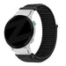Bandz Bracelet nylon loop Garmin Instinct 3 - 45mm (noir)