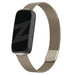 Bandz Fitbit Luxe Milanese Loop Armband (Sekt)
