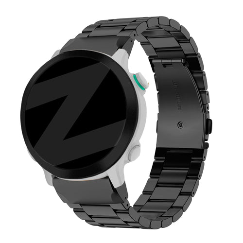 Bandz Garmin Descent MK3i - 51mm Stahlarmband 'Classic' (Schwarz)