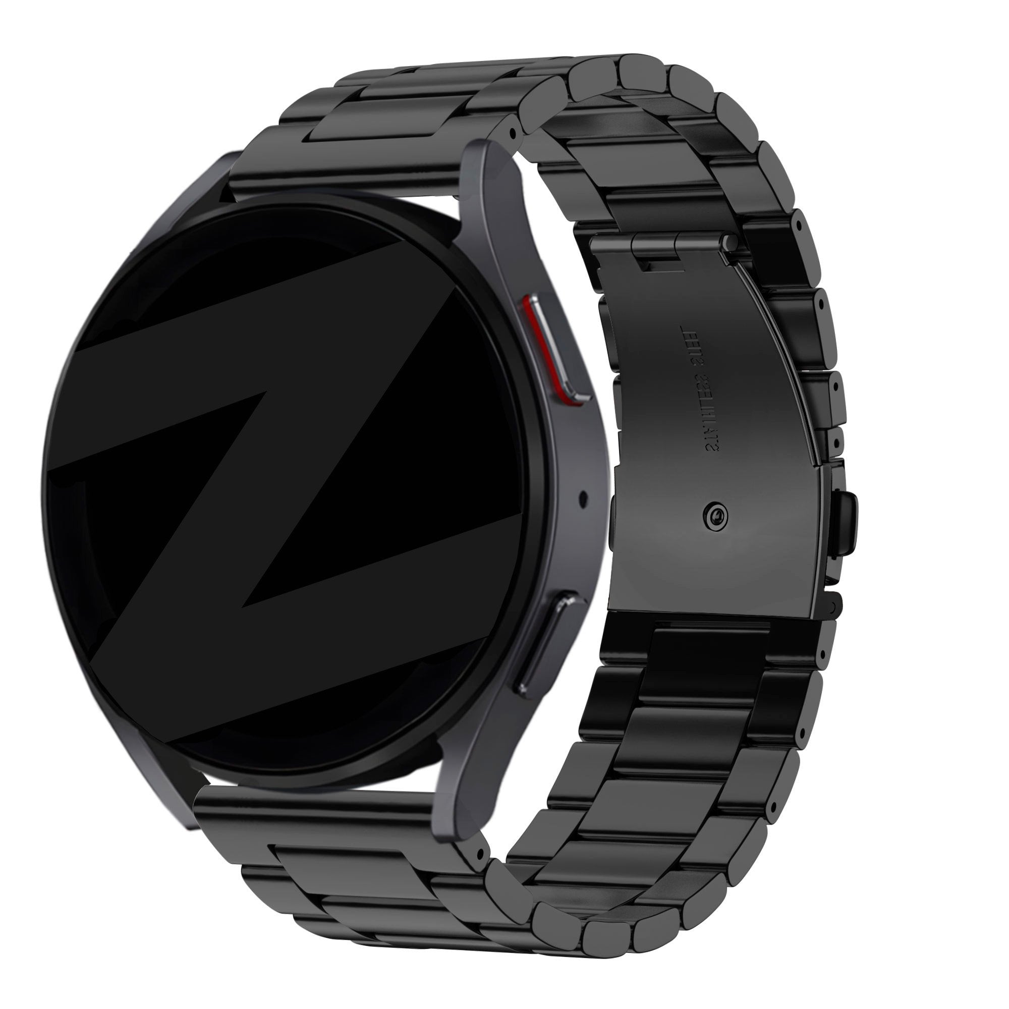 Bandz Garmin D2 Air X10 Stahlarmband 'Classic' (Schwarz)