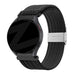 Bandz Garmin Venu 3 gevlochten nylon band (zwart)