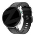 Bandz Garmin D2 Delta S Buckled Silicone Strap (Black)