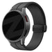 Bandz Samsung Galaxy Watch 5 - 44mm D-Schnalle Silikonarmband (Schwarz)