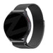 Bandz Garmin Venu Milanese Loop Armband (Schwarz)