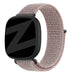 Bandz Fitbit Sense Nylon Loop-Armband (Rosa)