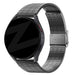 Bandz Garmin Vivomove Style Adjustable Steel Strap (Black)