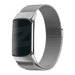 Bandz Fitbit Charge 6 Milanese loop band (zilver)