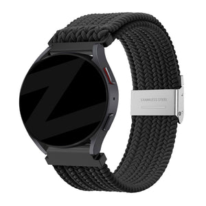 Bandz Huawei Watch GT 7 Pro Woven Nylon Strap (Black)
