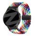 Bandz Correa trenzada ‘Parachute’ Garmin Vivoactive 4s (arcoíris)