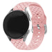 Bracelet silicone tissé Samsung Galaxy Watch FE (rose)