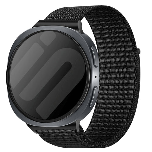 Samsung Galaxy Watch 8 - 40mm Nylonarmband (Schwarz)
