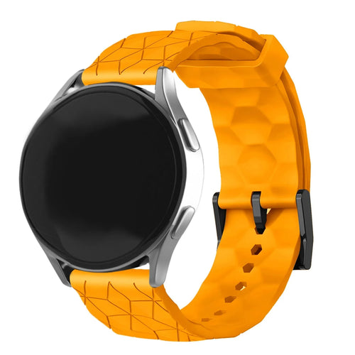 Coros Apex 42mm silicone hexa band (oranje)