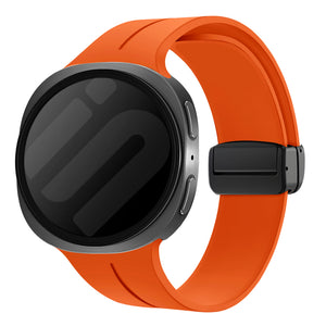 Correa silicona con hebilla Samsung Galaxy Watch 8 - 44mm (naranja)
