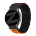 Bandz Samsung Galaxy Watch 6 - 44mm Alpine Nylon Strap (Black/Orange)