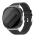 Bracelet cuir Samsung Galaxy Watch 8 - 44mm (noir)