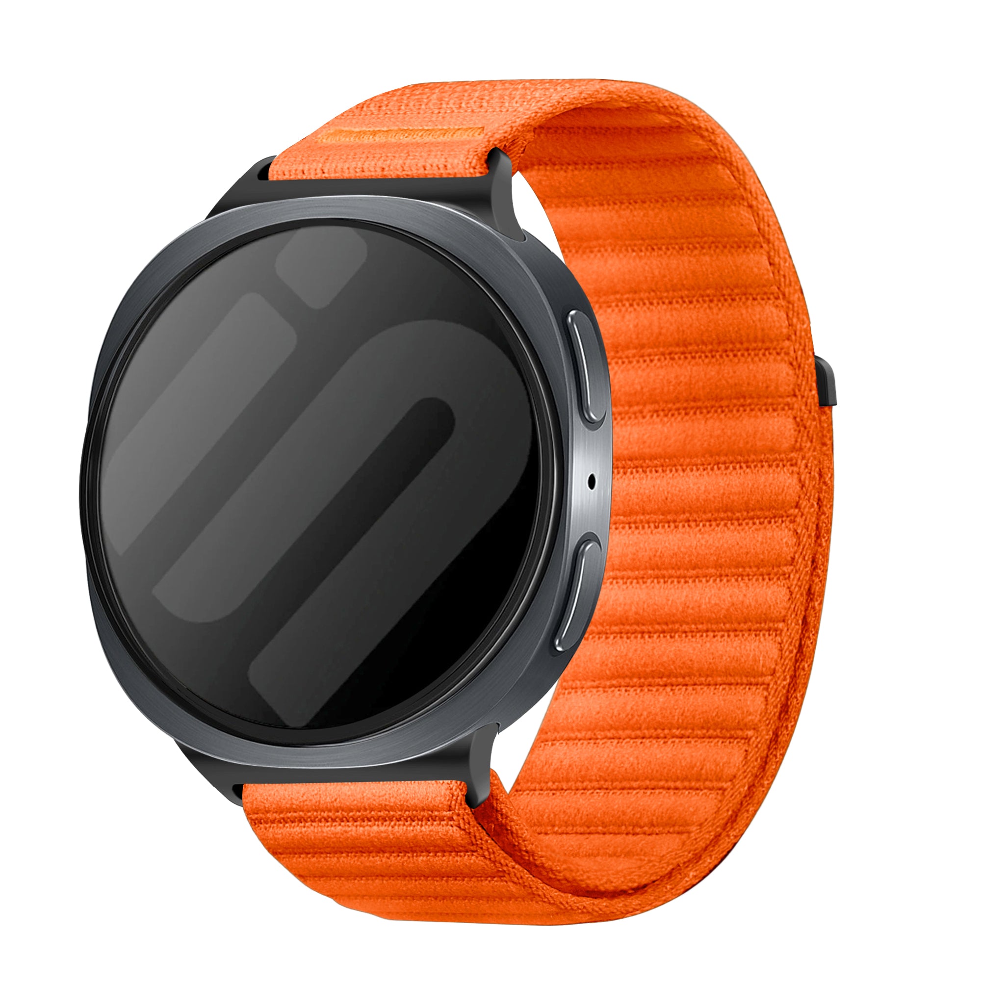 Samsung Galaxy Watch 8 - 40mm Wave Nylon Strap (Orange)