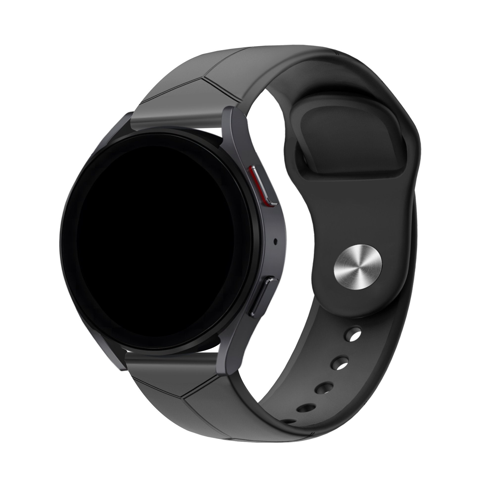 Balr. Withings Steel HR Sport Hexagons Sportarmband (schwarz)