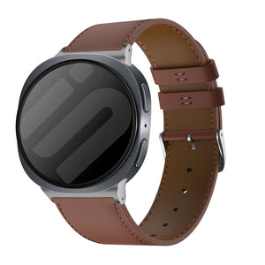 Samsung Galaxy Watch 8 - 40mm Modern Lederarmband (Braun)