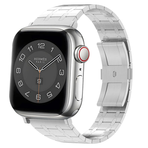 Balr. Apple Watch Edelstahl-Armband (Silber)