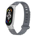 Xiaomi Mi Band 7 TPU Armband mit Rahmen (Dunkelgrau)