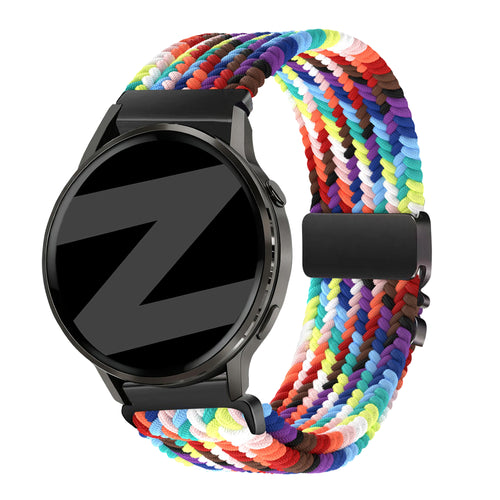Bandz Correa trenzada ‘Parachute’ Garmin Venu 2s (arcoíris)
