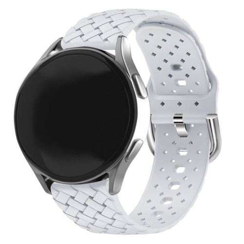 Correa silicona trenzada Amazfit Active 2 (gris)