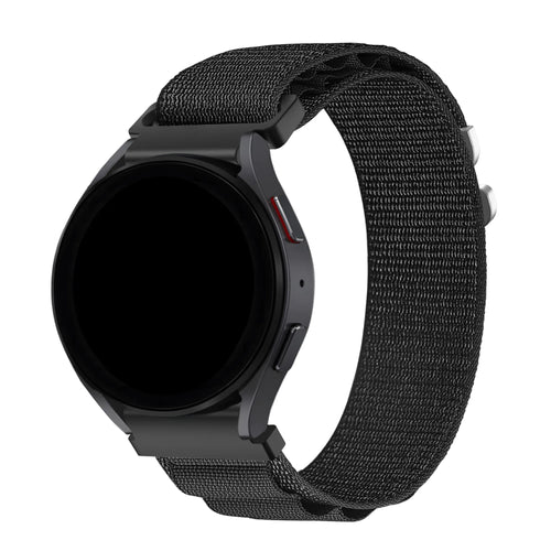 BALR Huawei Watch GT 3 46mm Alpine Loop Armband (Schwarz)