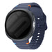  Samsung Galaxy Watch 8 - 44mm wave siliconen bandje (donkerblauw)