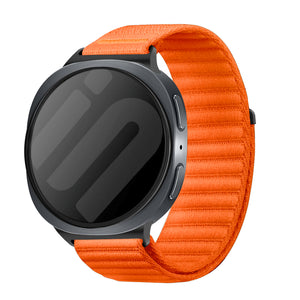 Bracelet nylon Wave Samsung Galaxy Watch 8 Classic (orange)