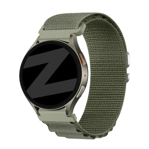 Bandz Amazfit GTS 4 Alpine Nylon Strap (Olive)