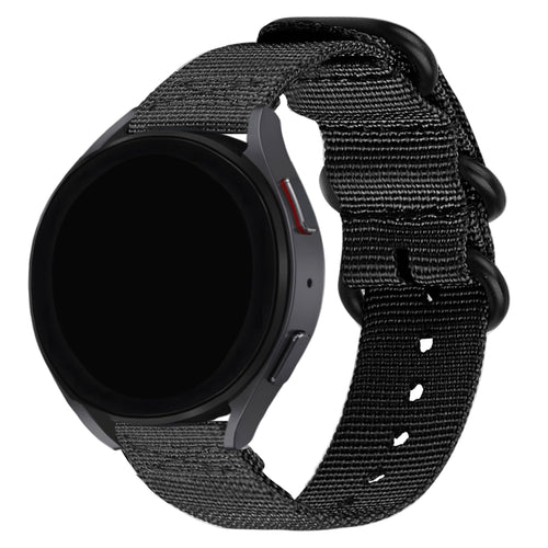 BALR Correa nylon con hebilla Amazfit GTR 3 Pro (negro)