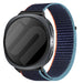 Samsung Galaxy Watch 8 - 40mm Nylonarmband (Dunkel Blau Mix)