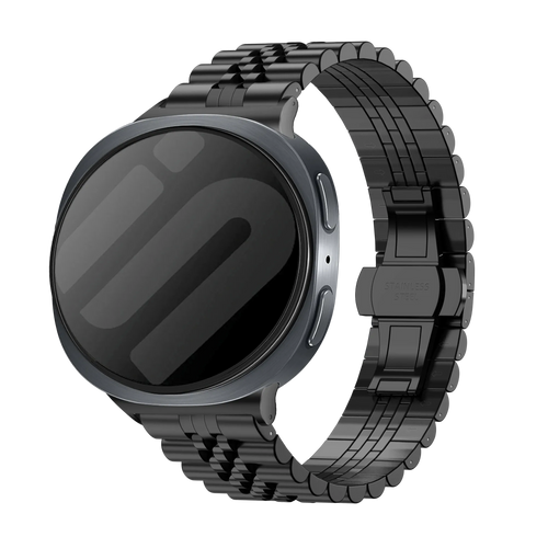 Samsung Galaxy Watch 8 Classic Jubilee Steel Strap (Black)