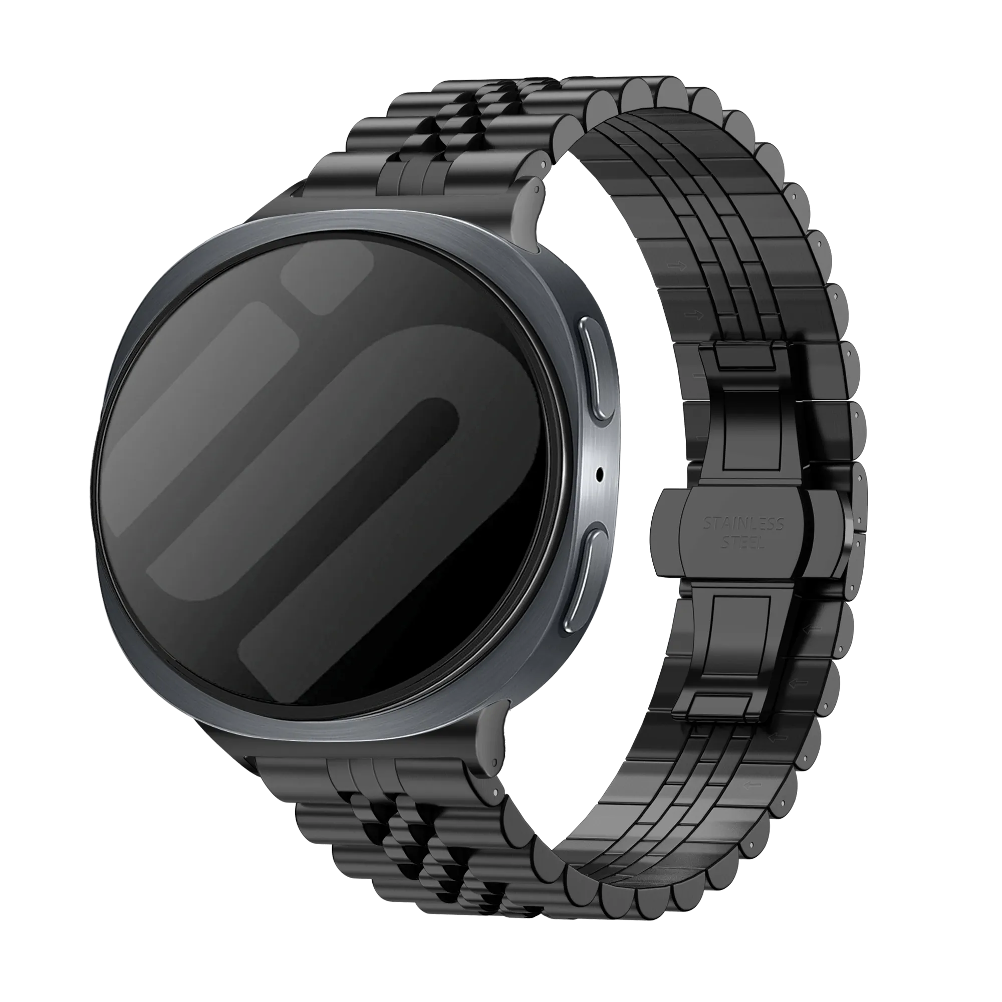 Samsung Galaxy Watch 8 Classic Jubilee Steel Strap (Black)