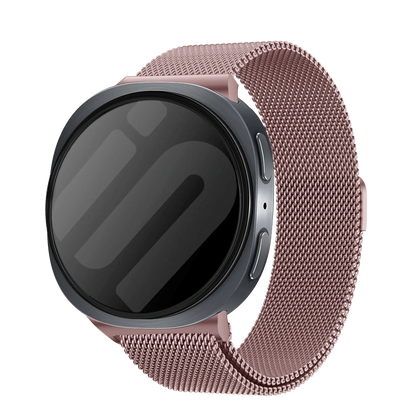 Samsung Galaxy Watch 9 - 40mm Milanese band (roze)