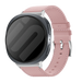 Samsung Galaxy Watch 8 Classic Leather Grain Strap (Pink)