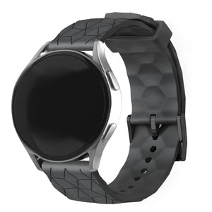 Bracelet silicone 'Hexa' Oppo Watch X (noir)