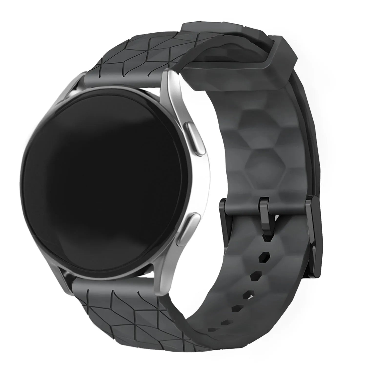Bracelet silicone 'Hexa' Oppo Watch X (noir)