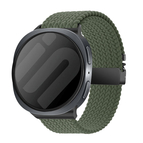 Correa tejida con hebilla Samsung Galaxy Watch 8 - 40mm (verde)
