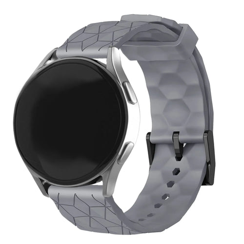 OnePlus Watch 4 - 47mm 'Hexagon' Silikonarmband (Grau)