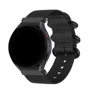 BALR Correa nylon con hebilla Amazfit GTS 2 (negro)