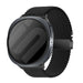  Samsung Galaxy Watch 8 - 44mm gevlochten band met P-buckle (zwart)