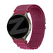Bandz Samsung Galaxy Watch 42mm Alpine Nylonarmband (Rosa-Rot)
