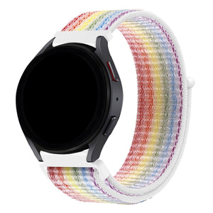 Bandz Withings Steel HR - 40mm Nylon Loop Strap (Multicolour)