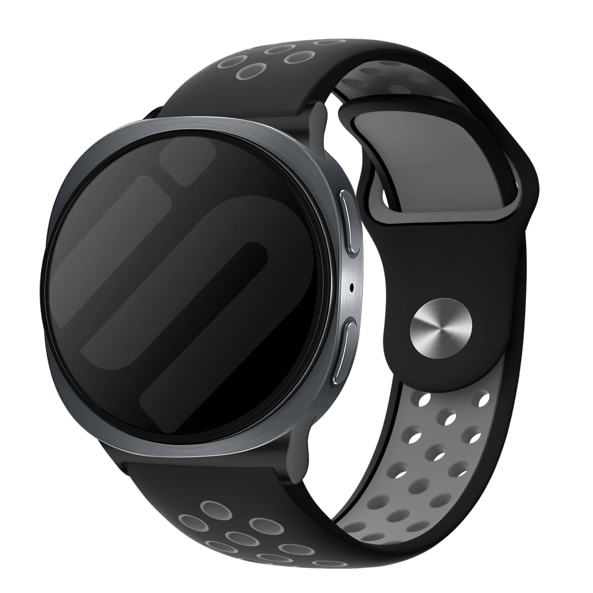 Bracelet sport Samsung Galaxy Watch 8 - 44mm (noir/gris)