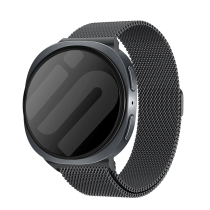 Samsung Galaxy Watch 9 - 44mm Milanese band (space grey)