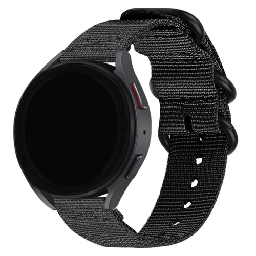 BALR Bracelet nylon avec boucle OnePlus Watch (noir)