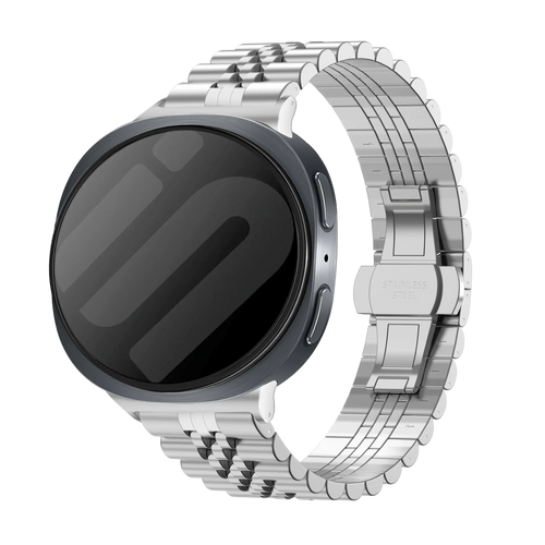 Samsung Galaxy Watch 8 Classic Jubilee Steel Strap (Silver)