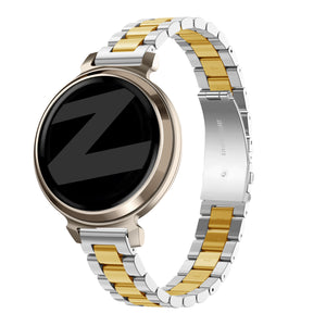 Bandz Bracelet acier 'Classic' Garmin Lily 2 (argent/or)